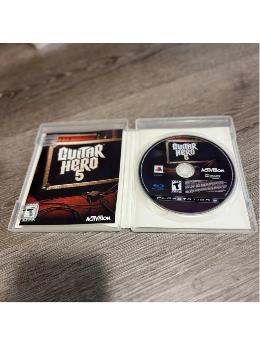 Activision Guitar Hero 5 Video Game for PlayStation 3 Ps3 Complete Cib